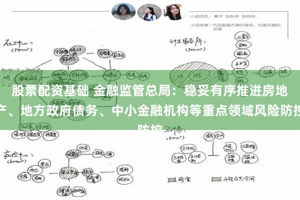 股票配资基础 金融监管总局：稳妥有序推进房地产、地方政府债务、中小金融机构等重点领域风险防控