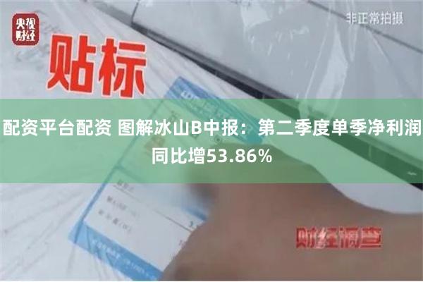 配资平台配资 图解冰山B中报：第二季度单季净利润同比增53.86%