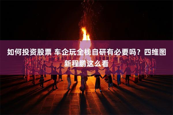 如何投资股票 车企玩全栈自研有必要吗？四维图新程鹏这么看